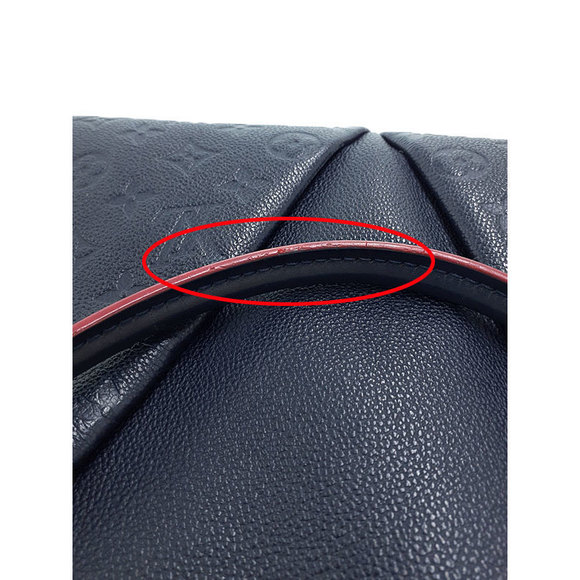 Louis Vuitton Empreinte Brown 2Way Tote Bag MM Monogram V - Picture 7 of 9